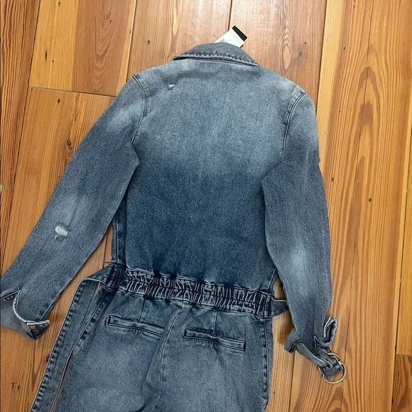 Kut from the Kloth Blue Denim Overalls - Picture 8 of 9